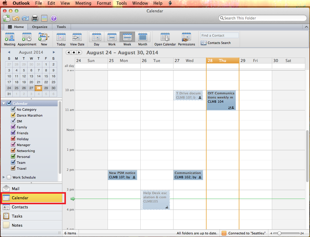 outlook for mac view sharepoint calendar